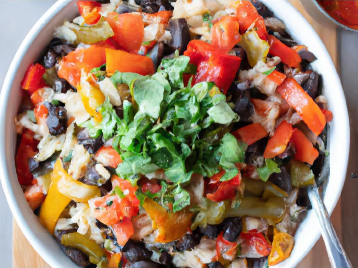 Roasted Vegetables Rice Bowl