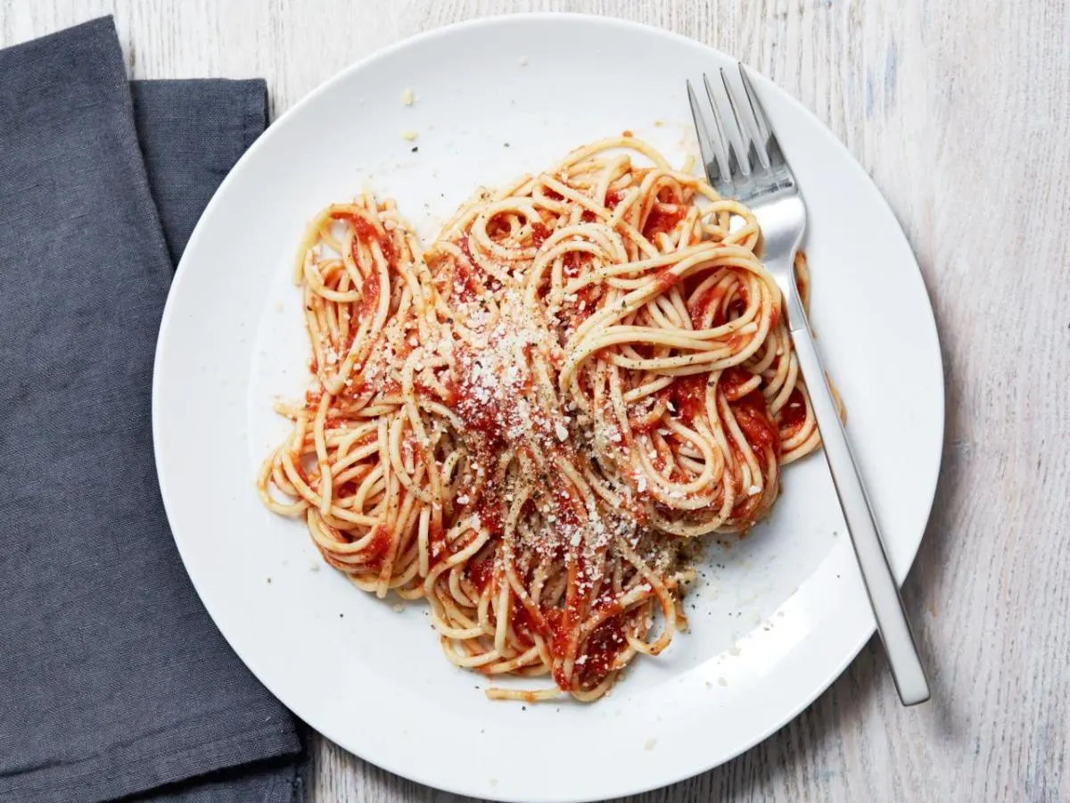 Spaghetti Marinara Spaghetti Marinara