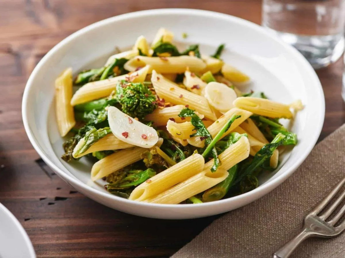 Penne and Broccoli Rabe Penne and Broccoli Rabe