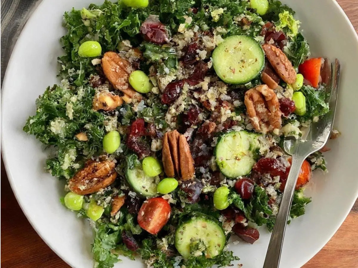 Nutty Kale and Quinoa Salad Nutty Kale and Quinoa Salad