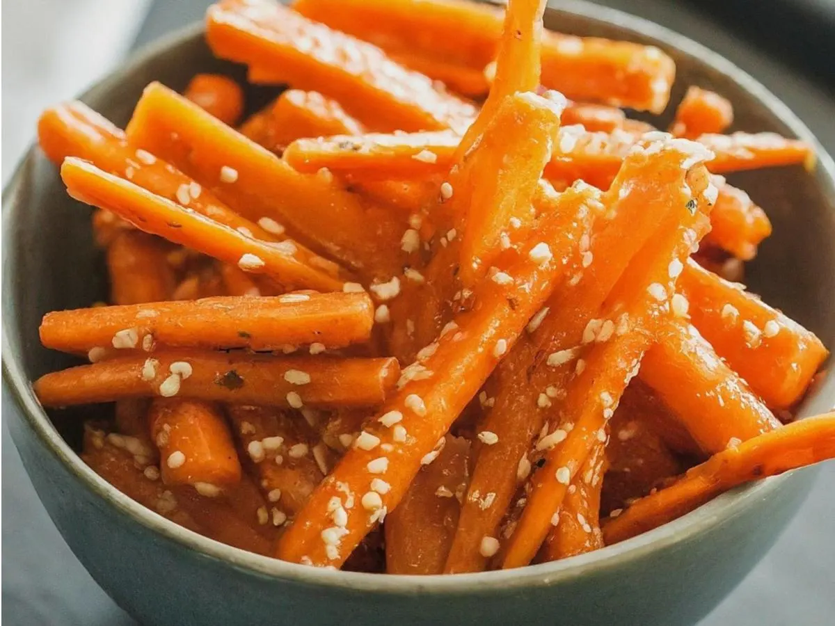 Sesame Carrots