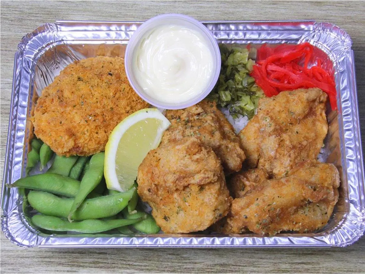Karaage Fried Chicken Bento Box