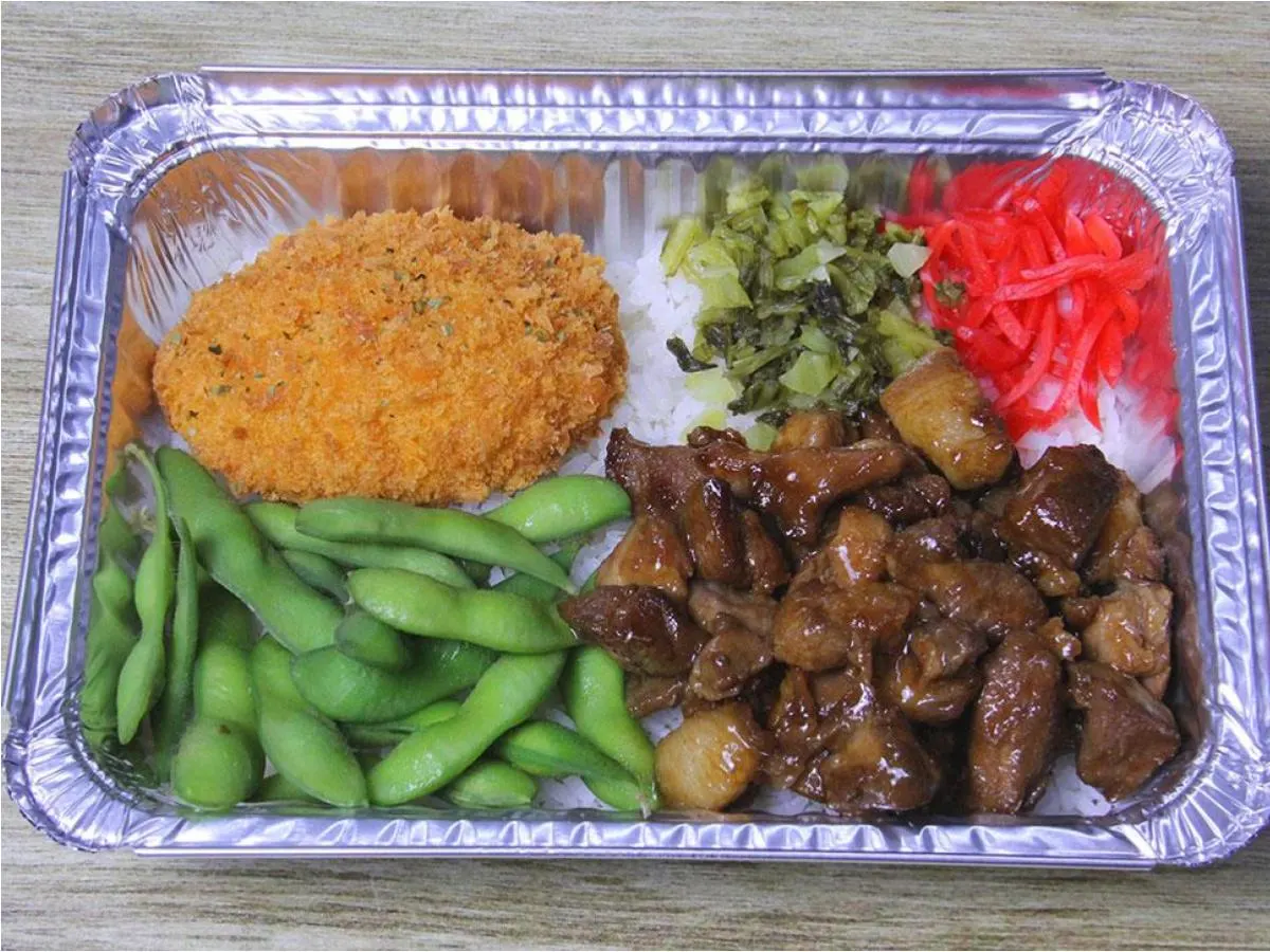 Shoyu Glazed Pork Bento Box