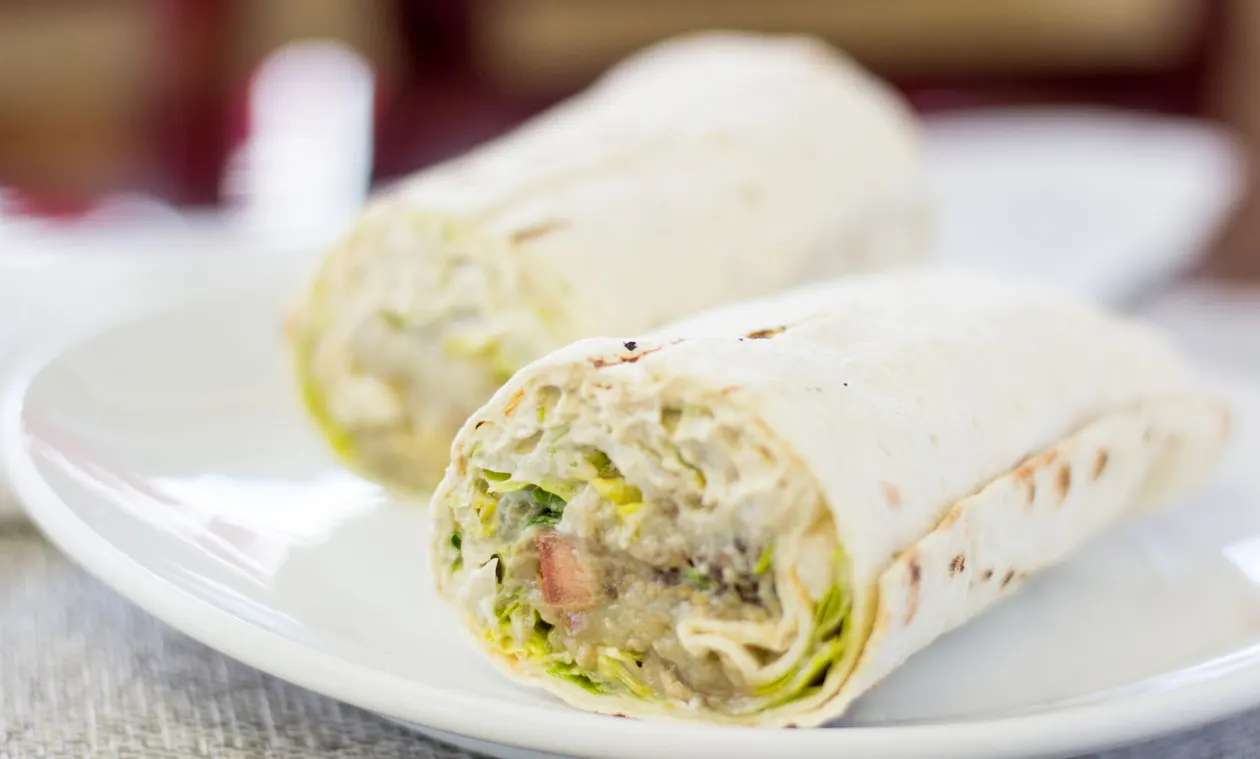House Falafel Wrap