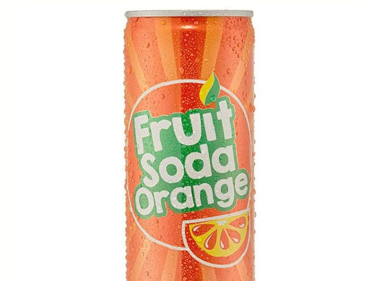 Can of Orange Soda