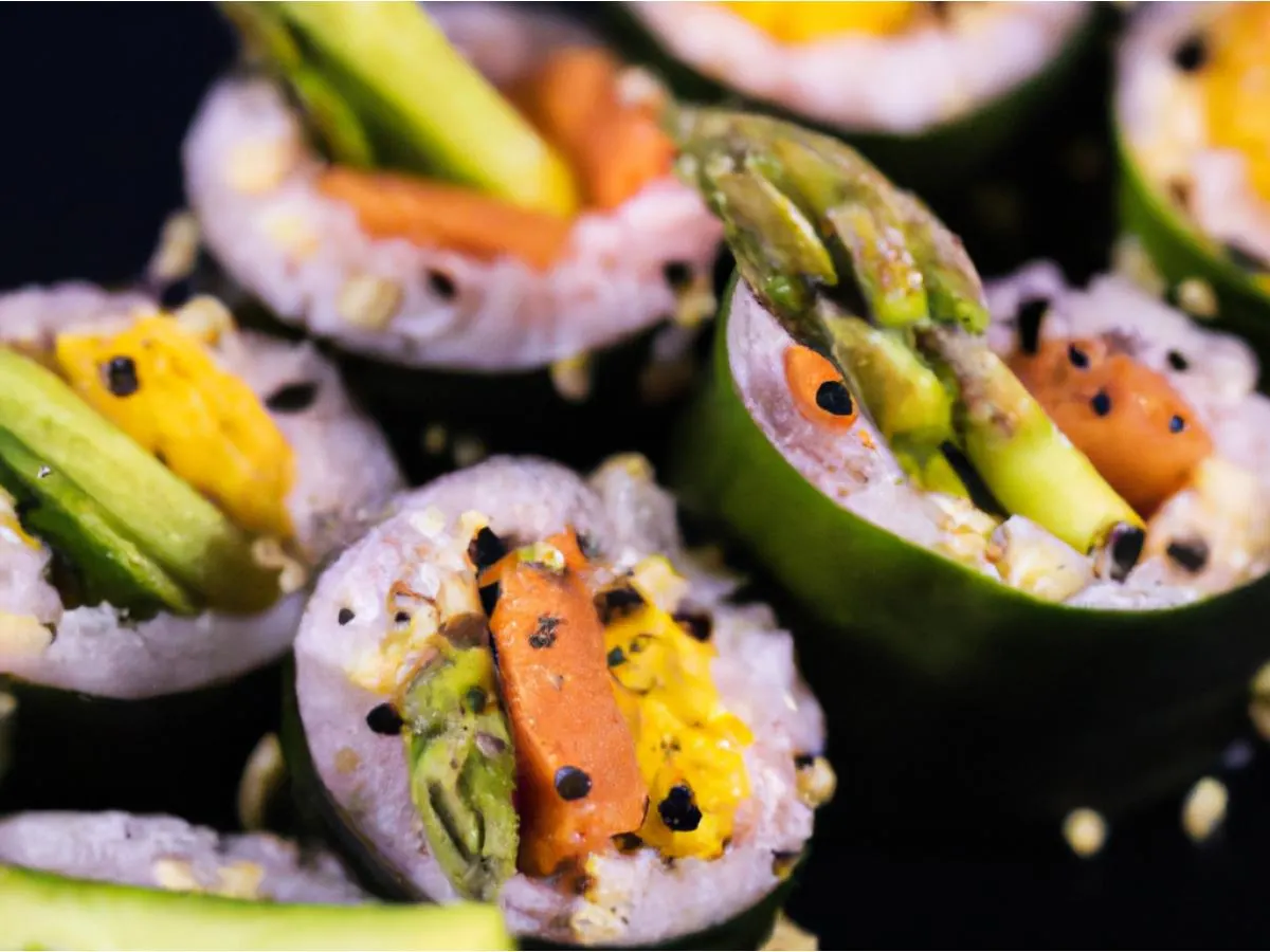 Two Rolls Combo + Edamame: Vegan Rolls Two Rolls Combo + Edamame: Vegan Rolls