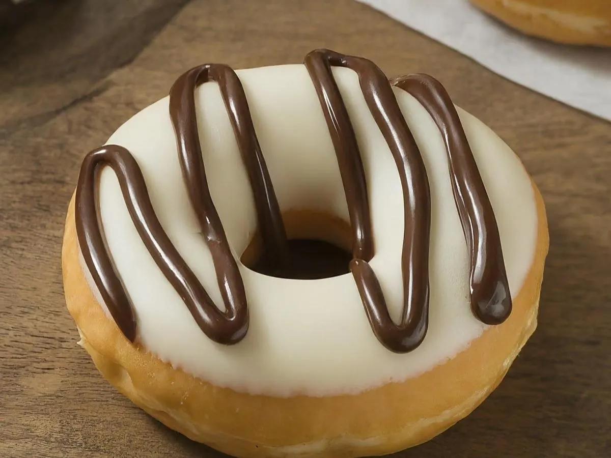 Vanilla-Chocolate Swirl Donut Vanilla-Chocolate Swirl Donut