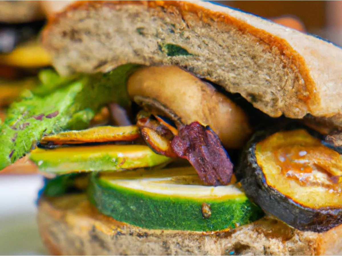 Vegan Sandwich with Penne Mozzarella Sun-Dried Tomato Pasta Salad Vegan Sandwich with Penne Mozzarella Sun-Dried Tomato Pasta Salad