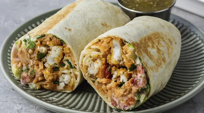Grilled Shrimp Burrito Grilled Shrimp Burrito