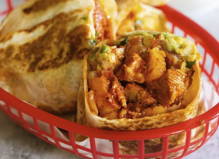 Al Pastor Burrito Al Pastor Burrito