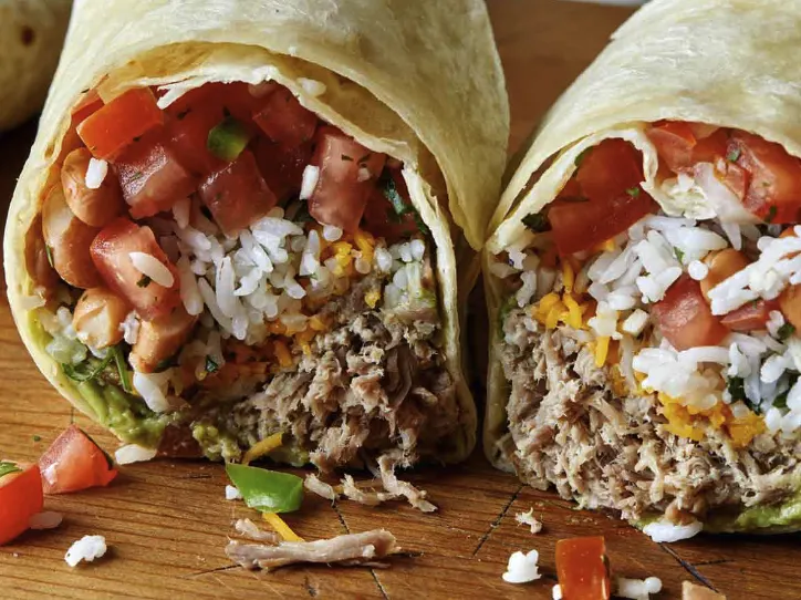Gluten Free Carnitas Burrito Gluten Free Carnitas Burrito