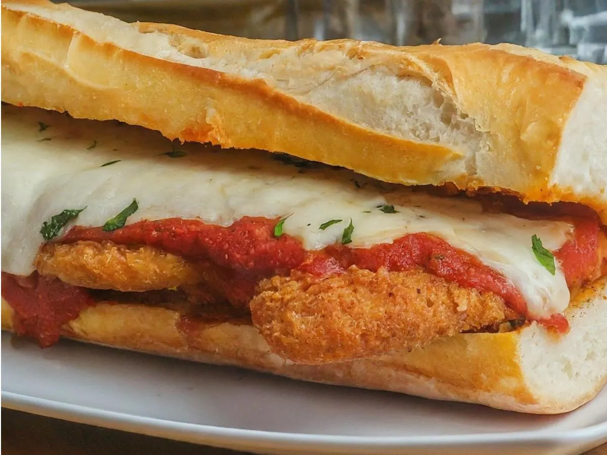 Chicken Parmesean Sandwich Chicken Parmesean Sandwich