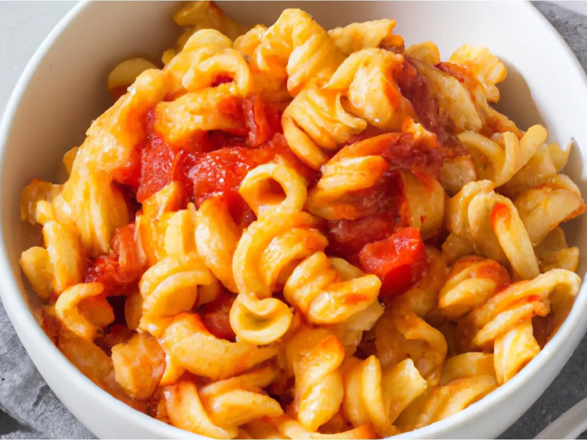 Gluten Free Pasta with Marinara Sauce Gluten Free Pasta with Marinara Sauce