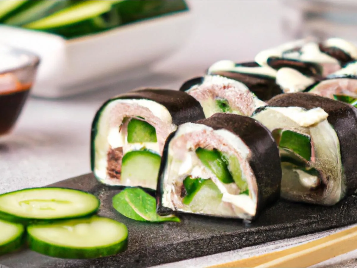 Two Rolls Combo + Seaweed Salad: Tuna & Steak Rolls Two Rolls Combo + Seaweed Salad: Tuna & Steak Rolls