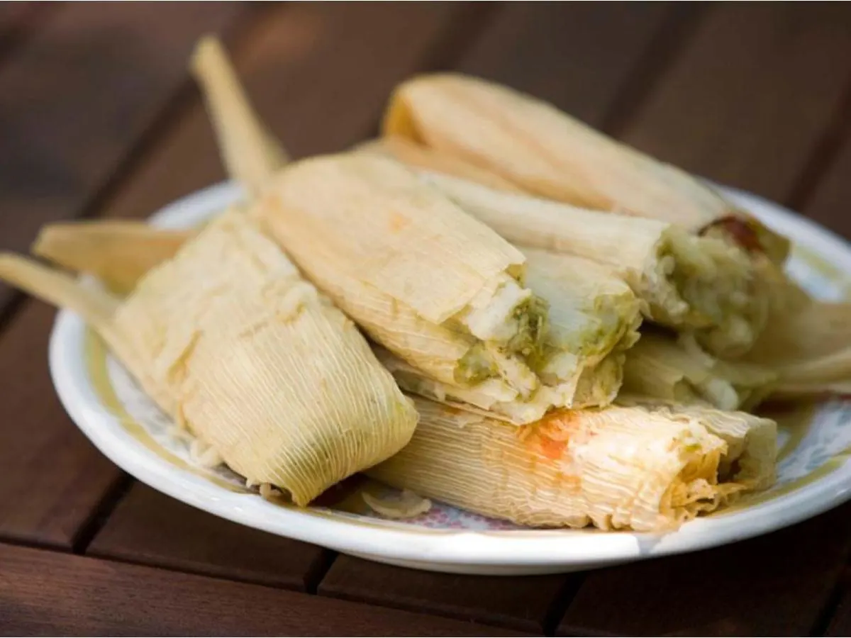 Green Pork Tamales Green Pork Tamales