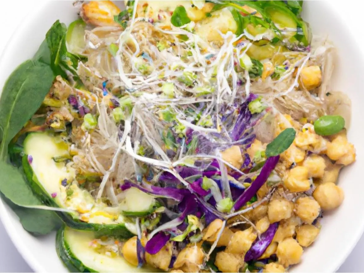 Lemongrass Avocado & Noodles Salad