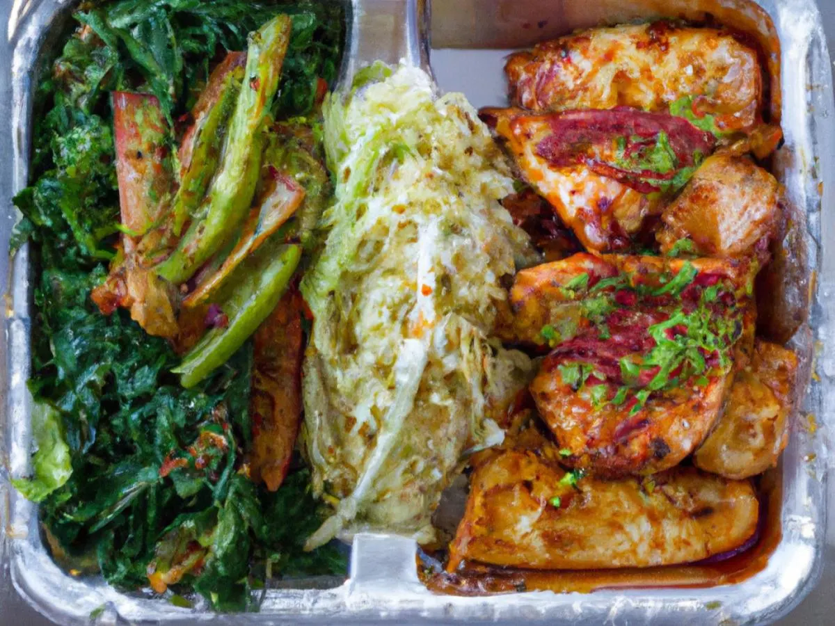 Light Carb Thai Lemongrass Chicken Bento Box