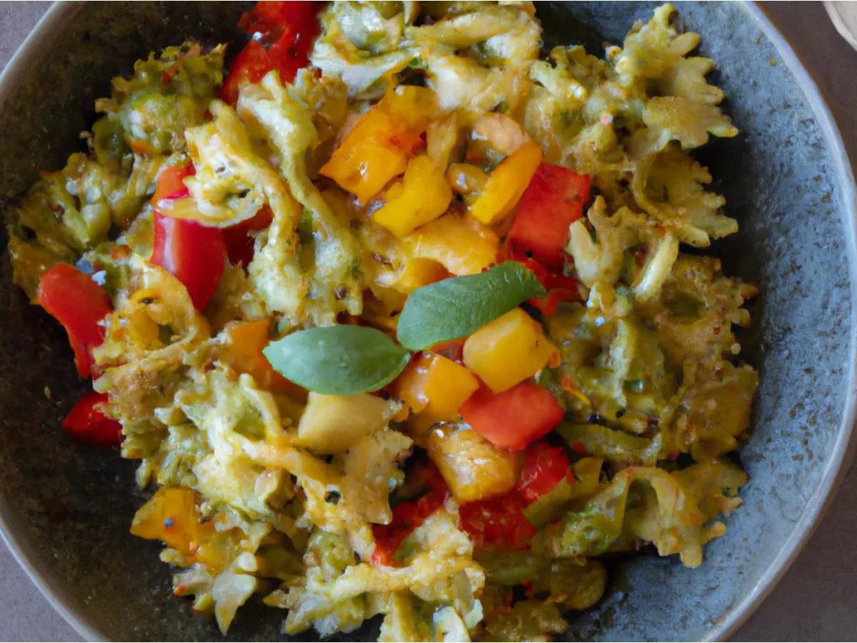 Vegan Farfalle al Pesto Vegan Farfalle al Pesto