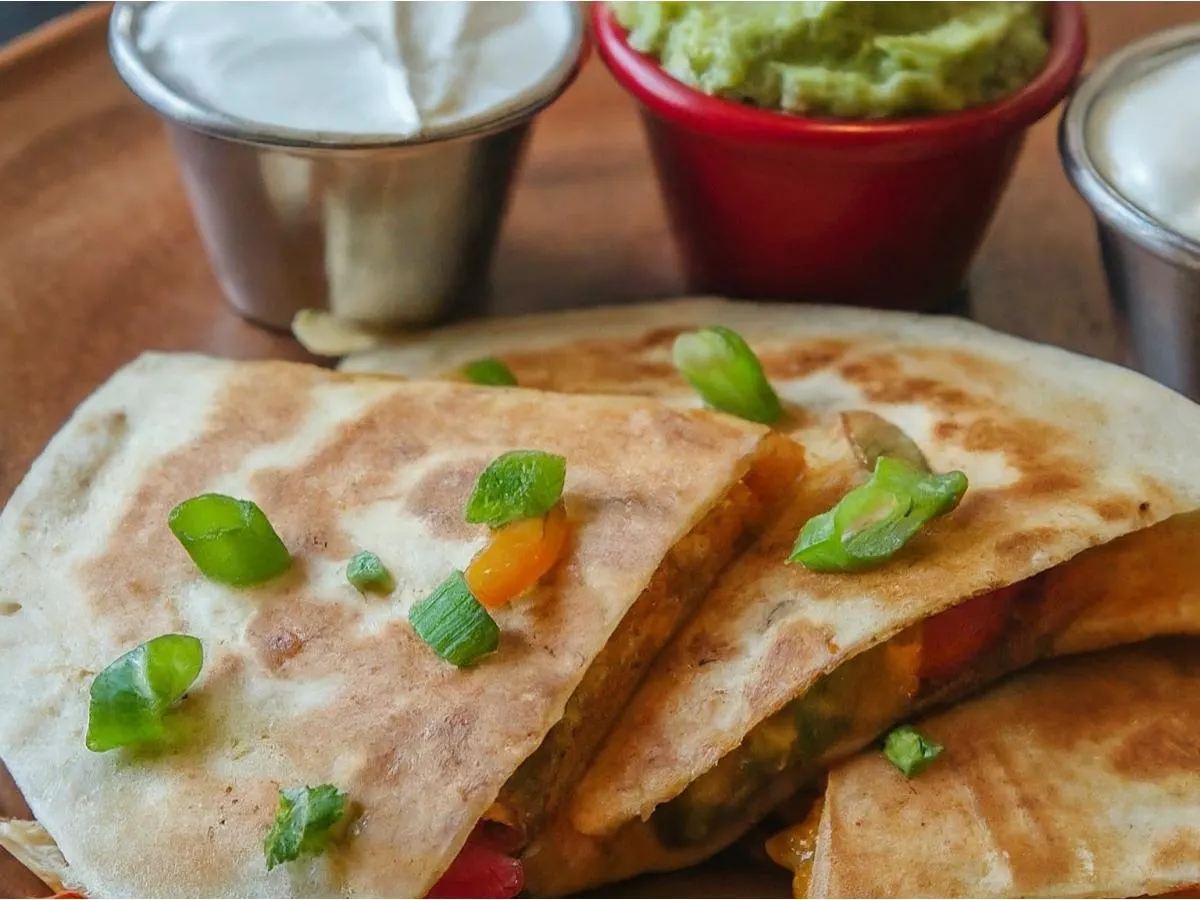 Grilled Fajita Veggie Quesadillas