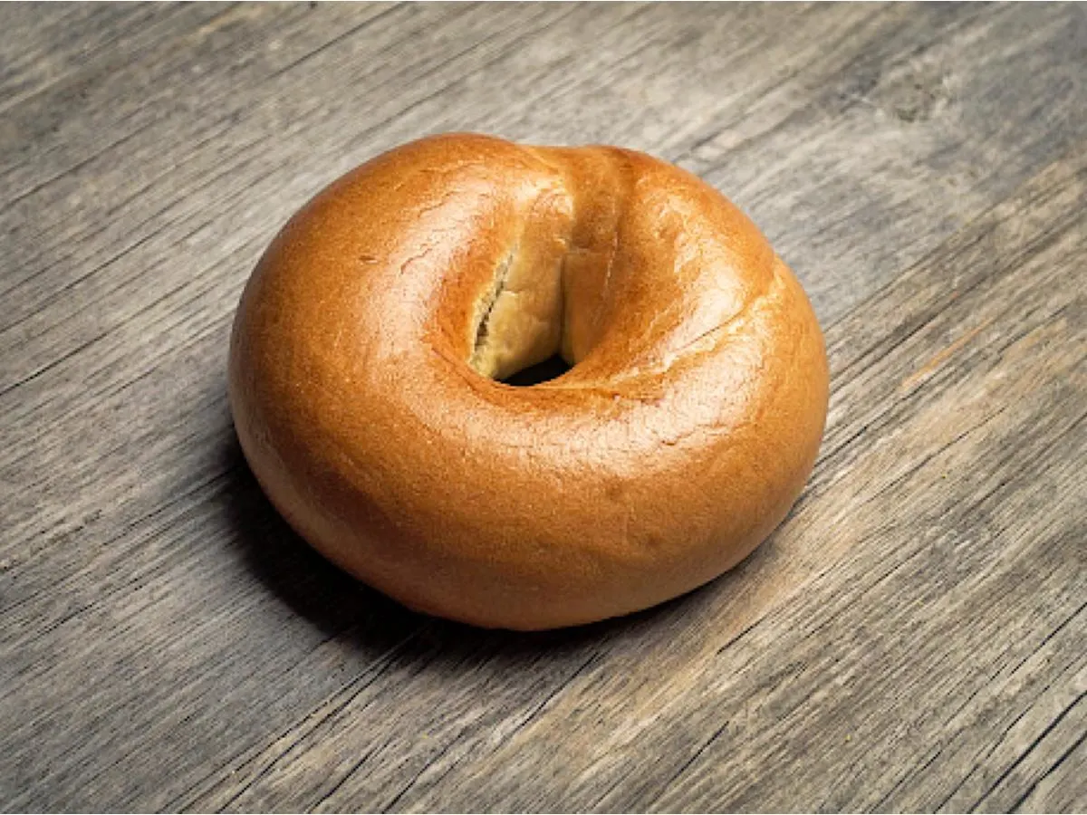 Individually Packaged: Plain bagels Individually Packaged: Plain bagels