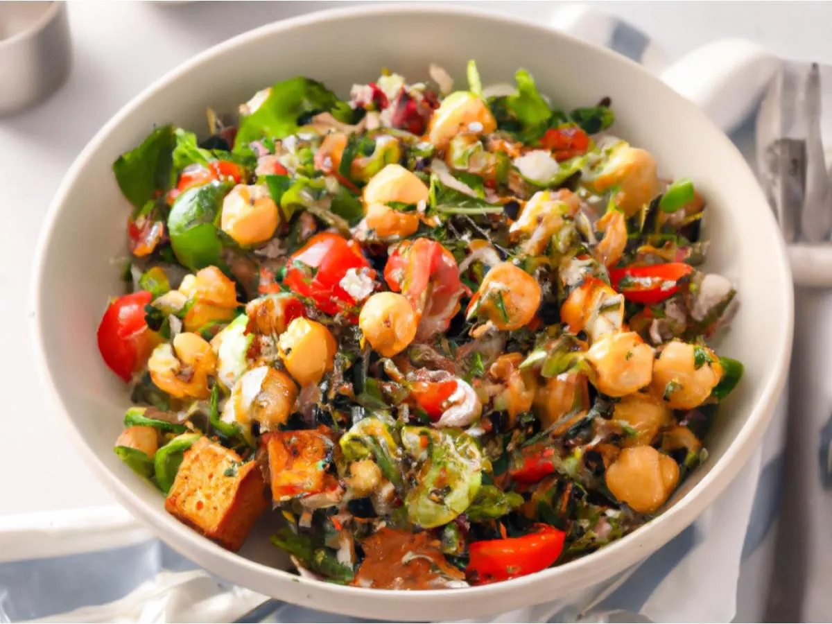 La Santorini Side Salad (Vegan) La Santorini Side Salad (Vegan)