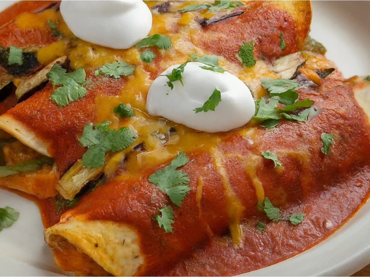 Grilled Veggie Enchiladas Grilled Veggie Enchiladas