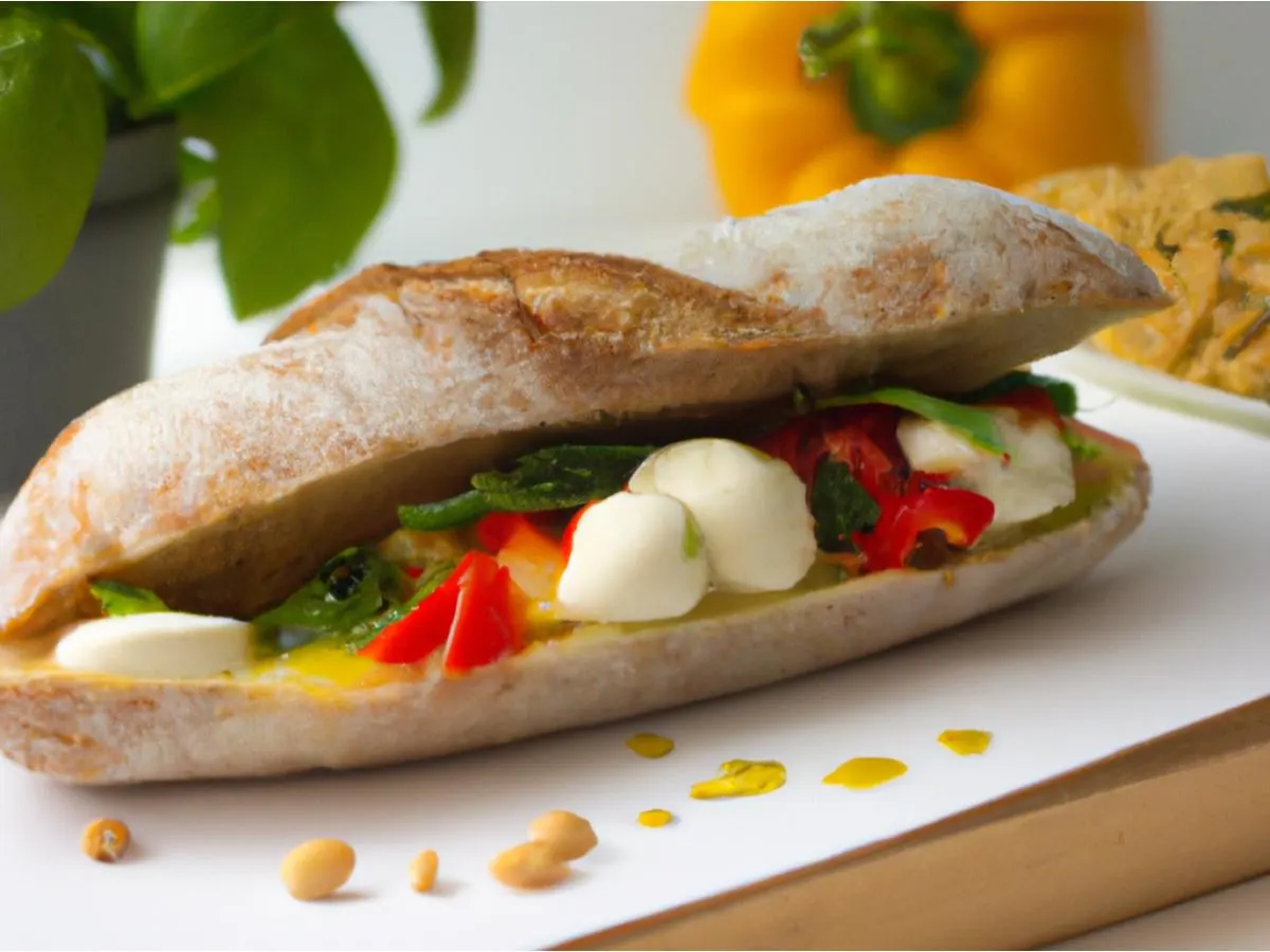 Fresh Mozzarella Sandwich Fresh Mozzarella Sandwich