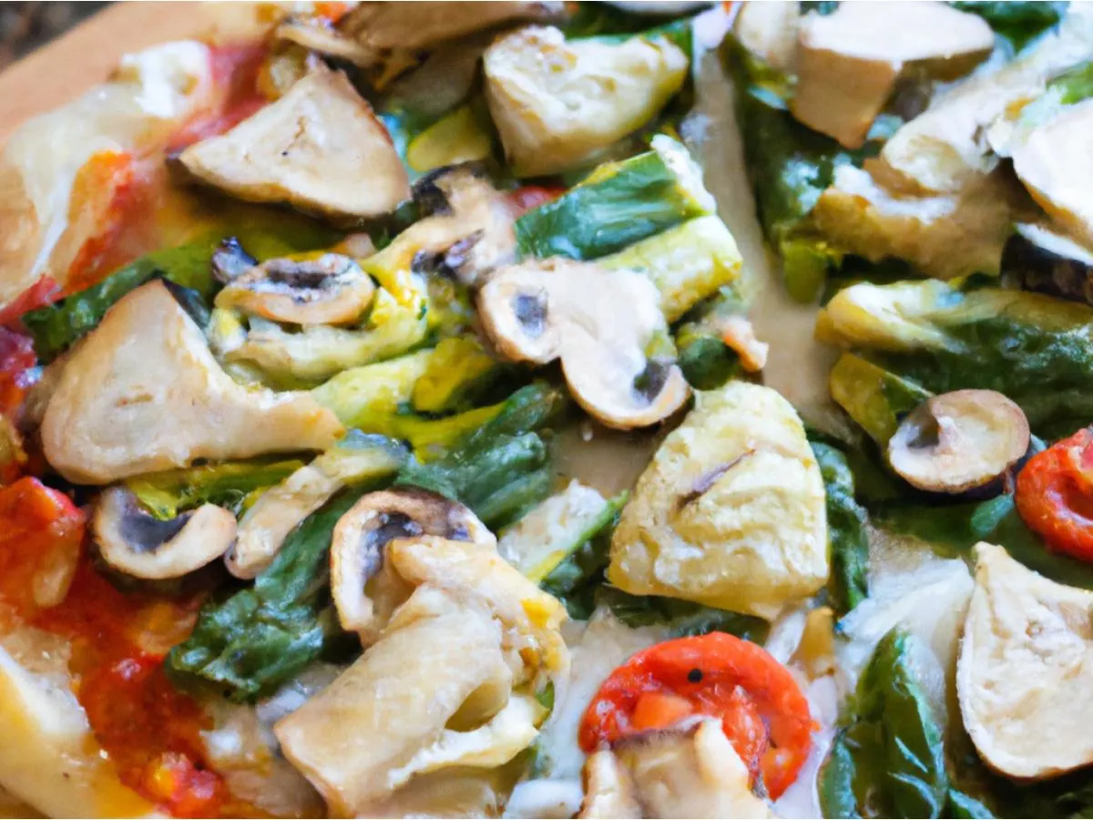 Medium Gourmet Veggie Pizza (Vegetarian)