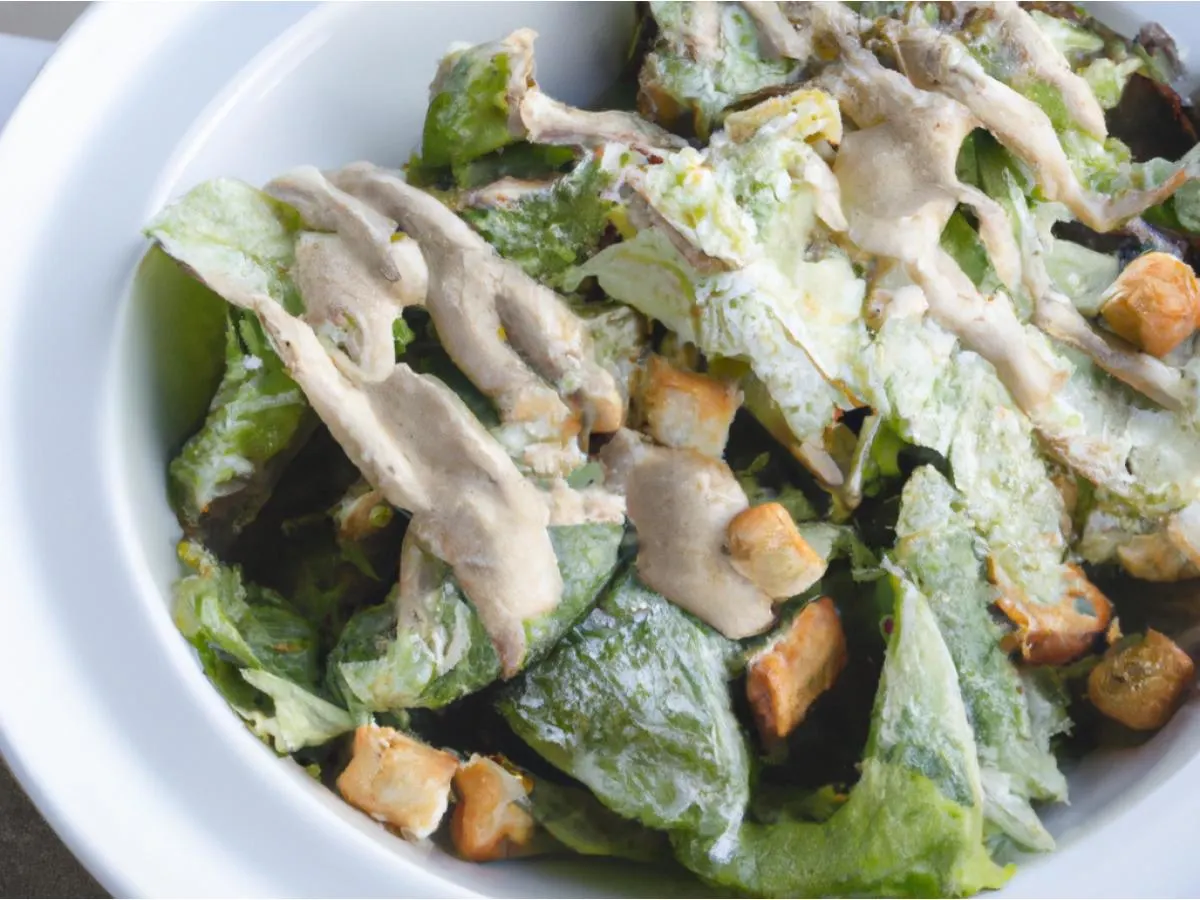 Vegan Caesar Entree Salad