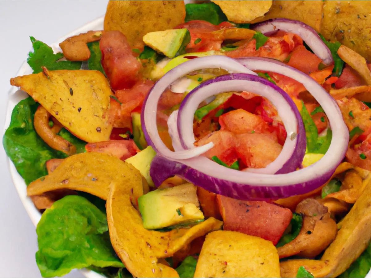 Plantain Salad with Soy Based Protein [16oz]