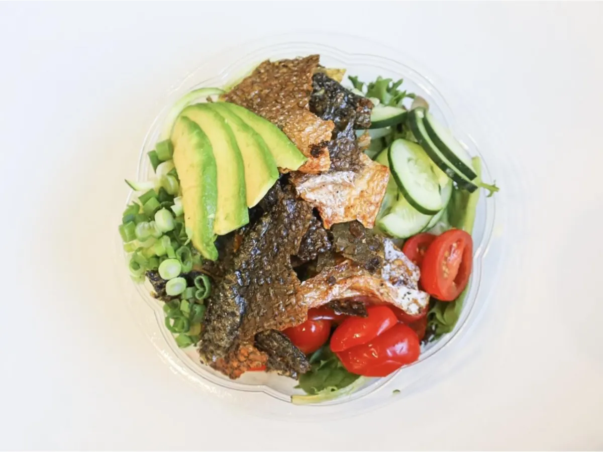 Salmon Skin Salad Poke Plenty Bowl Salmon Skin Salad Poke Plenty Bowl