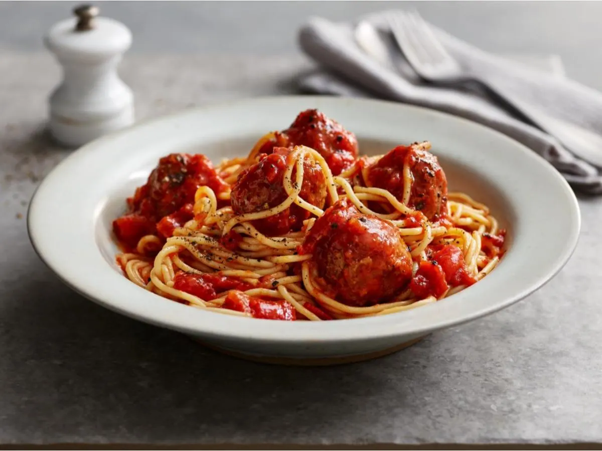 Meatball Pasta Platter Meatball Pasta Platter