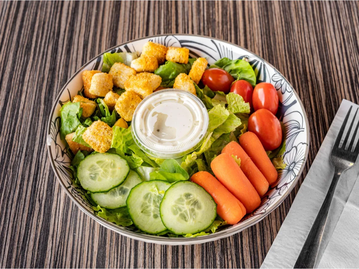 Garden Salad With Italian Vinaigrette Box Garden Salad With Italian Vinaigrette Box