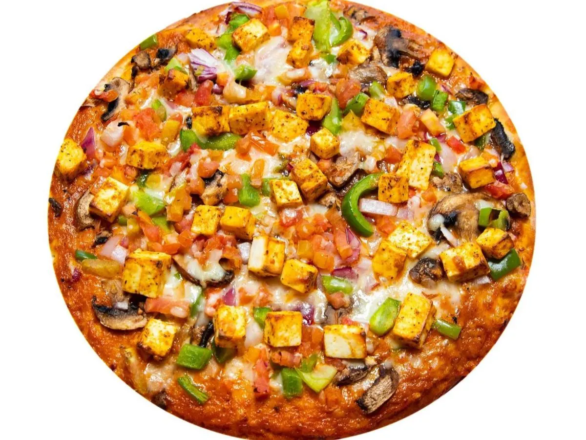Large Paneer Tikka Masala Pizza Large Paneer Tikka Masala Pizza