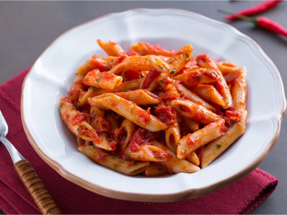 Pasta Arrabiata Platter Pasta Arrabiata Platter