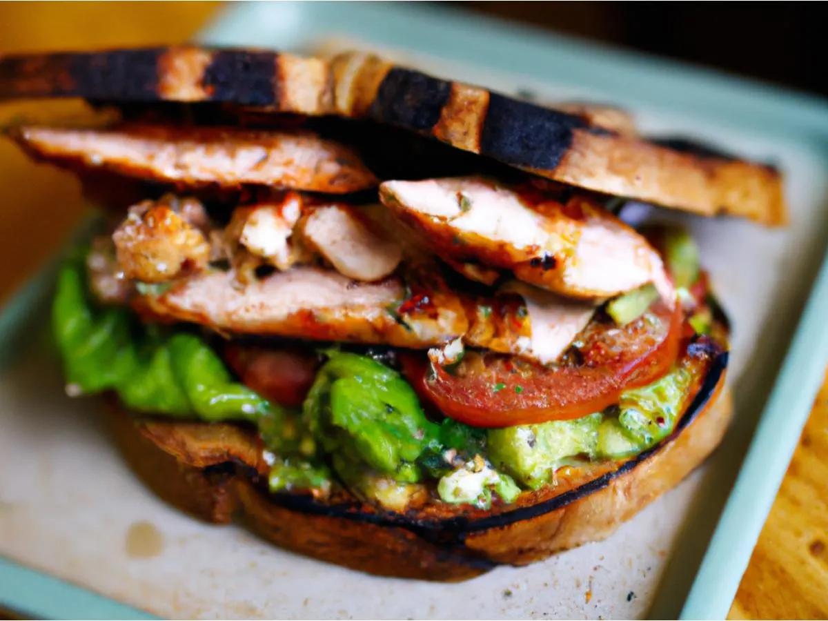 Herb Grilled Breast of Chicken Blt Sandwich Herb Grilled Breast of Chicken Blt Sandwich