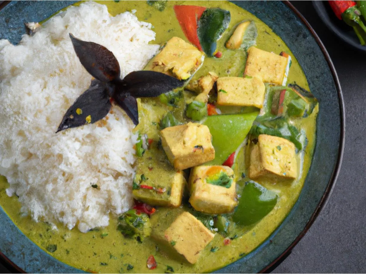 Tofu Green Curry [18 oz]