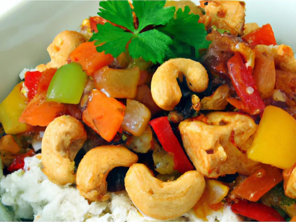 Tofu with Cashews [16 oz]