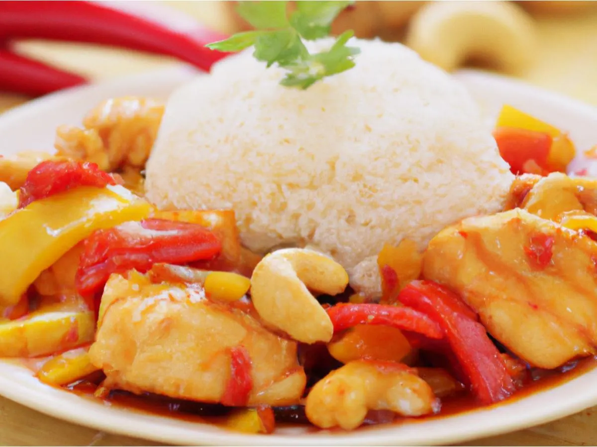 Chicken with Cashews [16 oz]