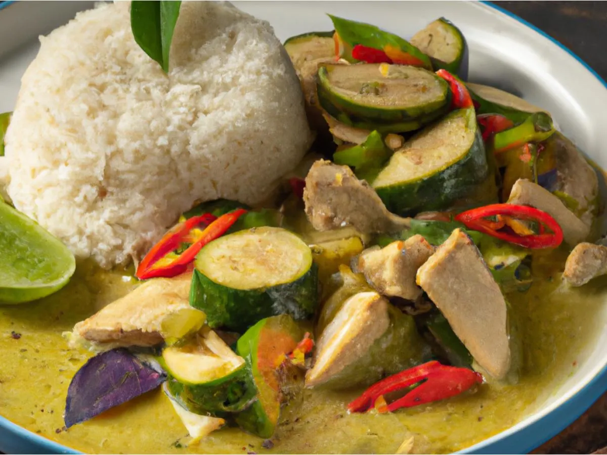 Chicken Green Curry [18 oz]