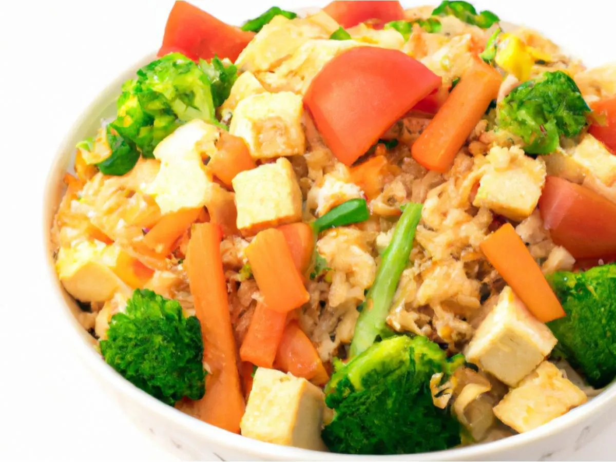 Tofu Thai Fried Rice [16 oz]