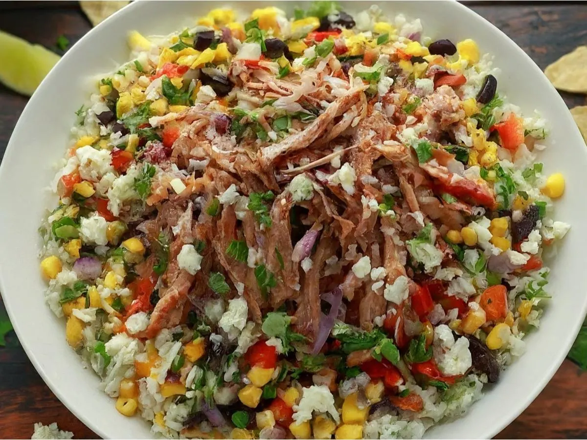 Fiesta Bowl Boxed Meal with Pulled Pork