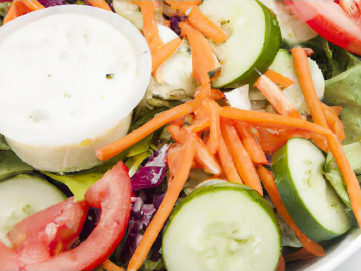 Side House Salad With Ranch Side House Salad With Ranch