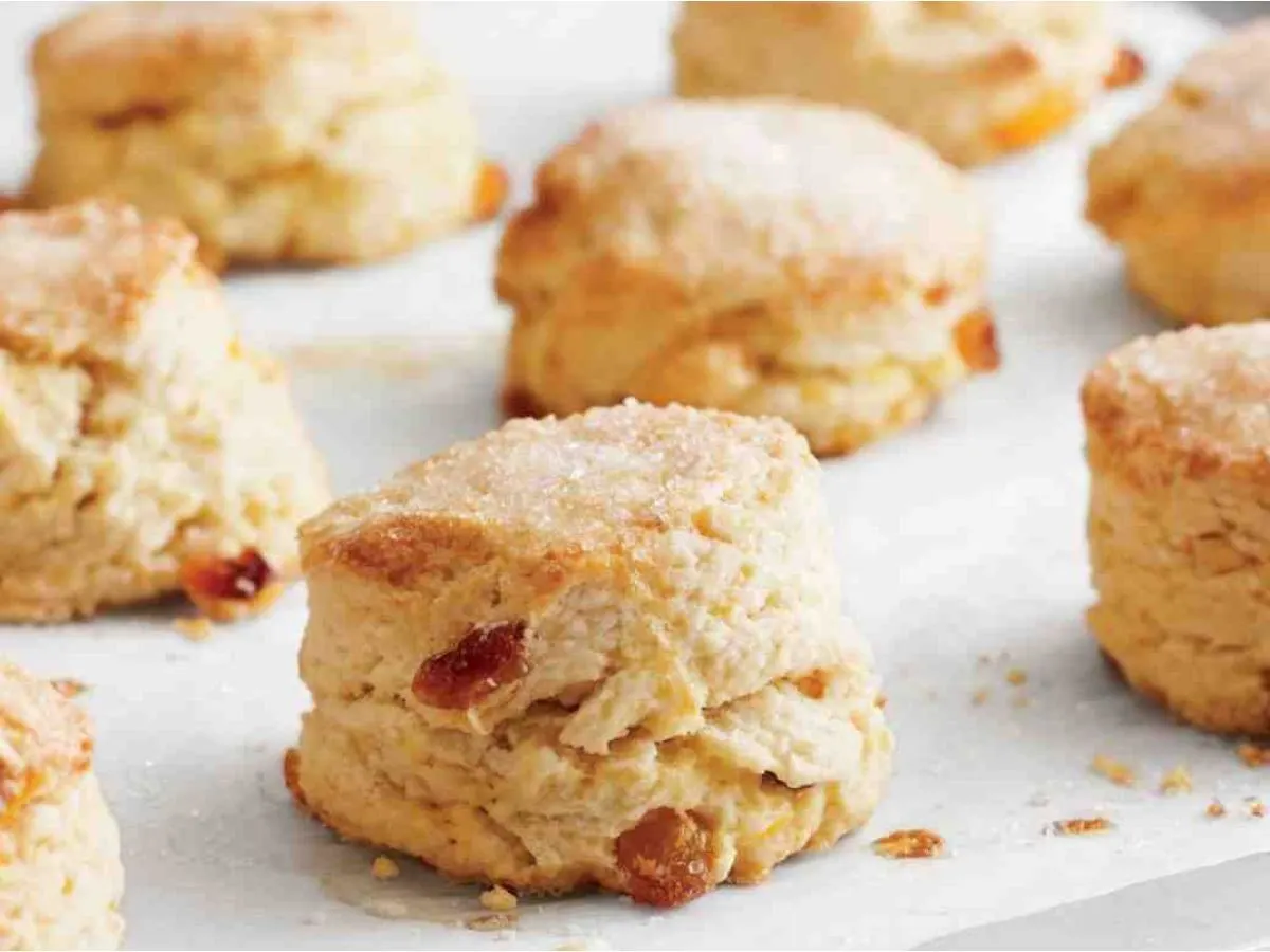 Vegan Golden Raisins Scones Vegan Golden Raisins Scones