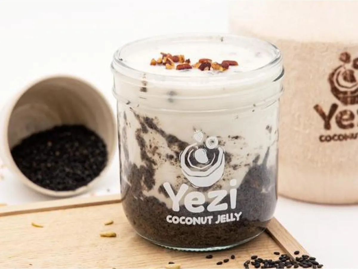 Black Sesame Coconut Black Sesame Coconut