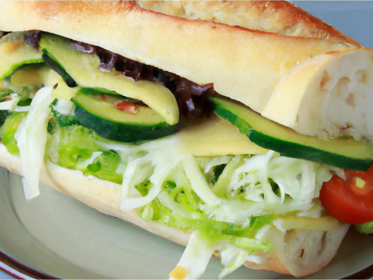 Vegan Sub on Whole Grain Wheat Bread and Side Salad Combo Vegan Sub on Whole Grain Wheat Bread and Side Salad Combo