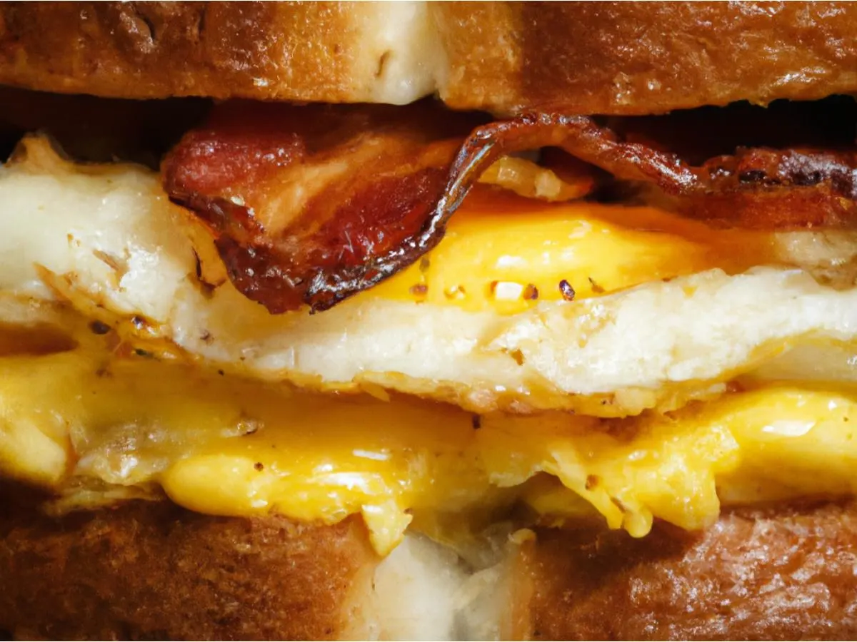 Bacon, Egg & Cheese Sandwich