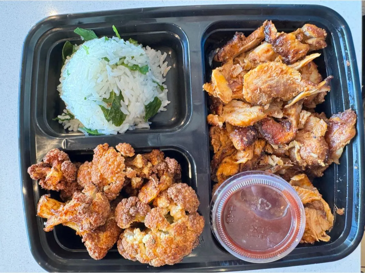 Spitfire Chicken With Rice and Cauliflower Spitfire Chicken With Rice and Cauliflower