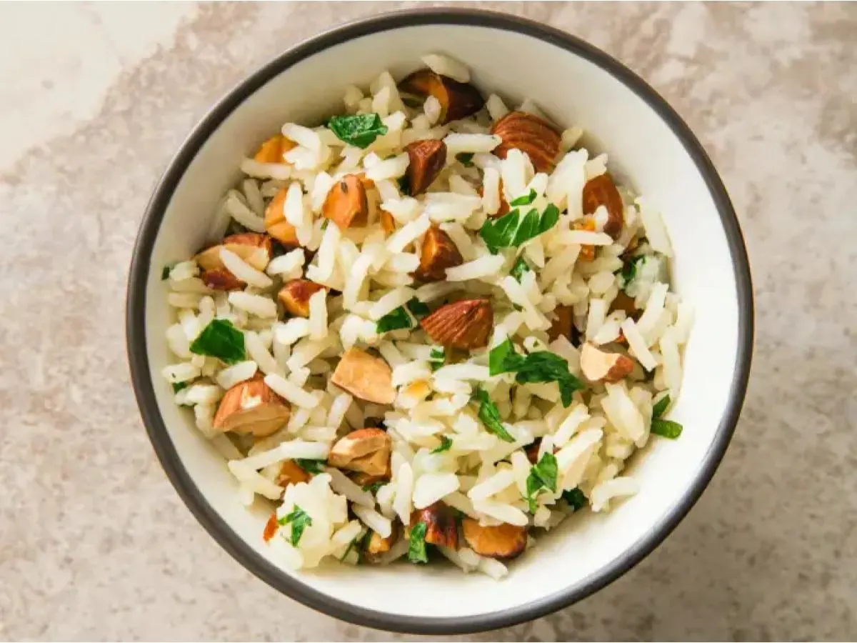 Rice Pilaf With Almonds Rice Pilaf With Almonds