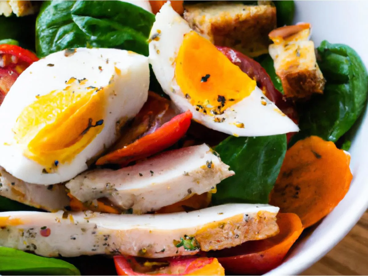 Grilled Chicken Spinach Salad Grilled Chicken Spinach Salad